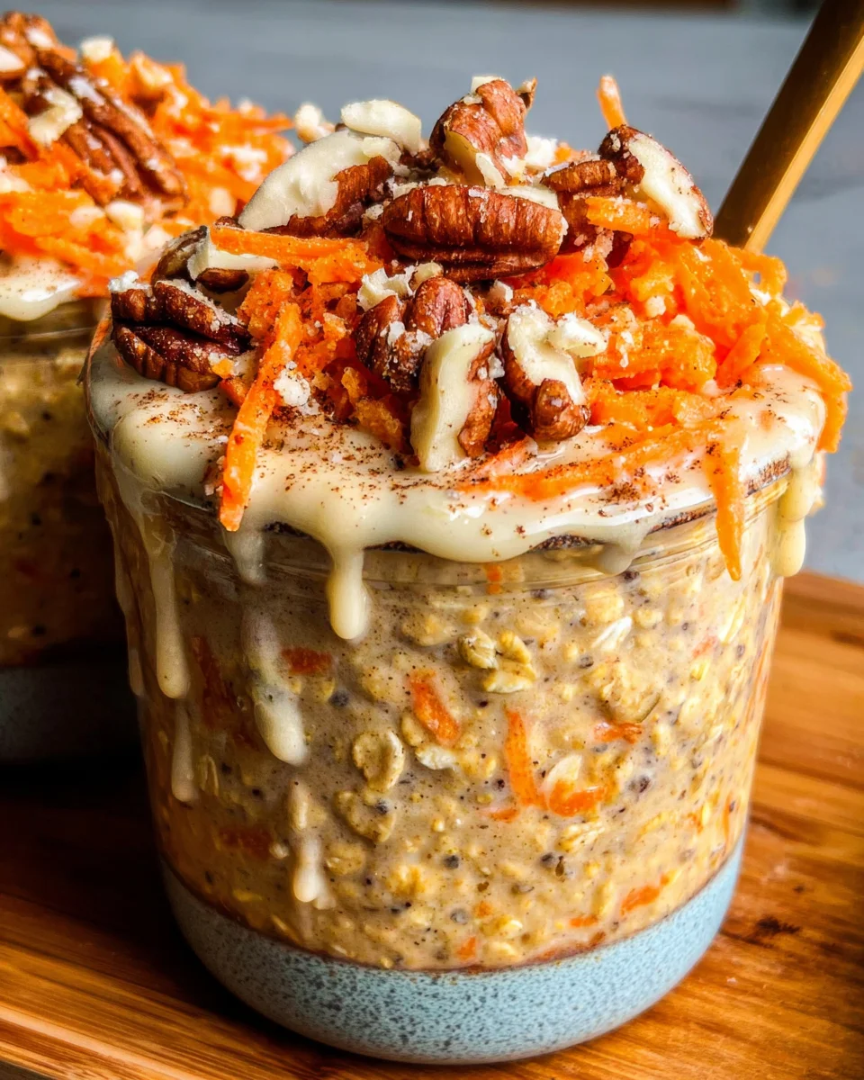 Carrot Cake Overnight Oats 22 Carrot