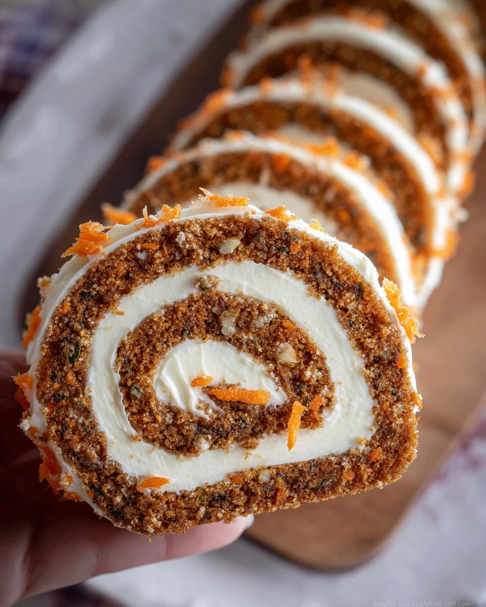 Carrot Cake Roll