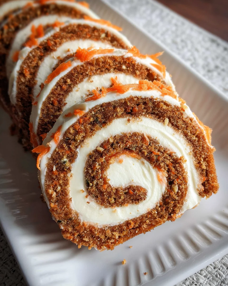 Carrot Cake Roll 31 Carrot
