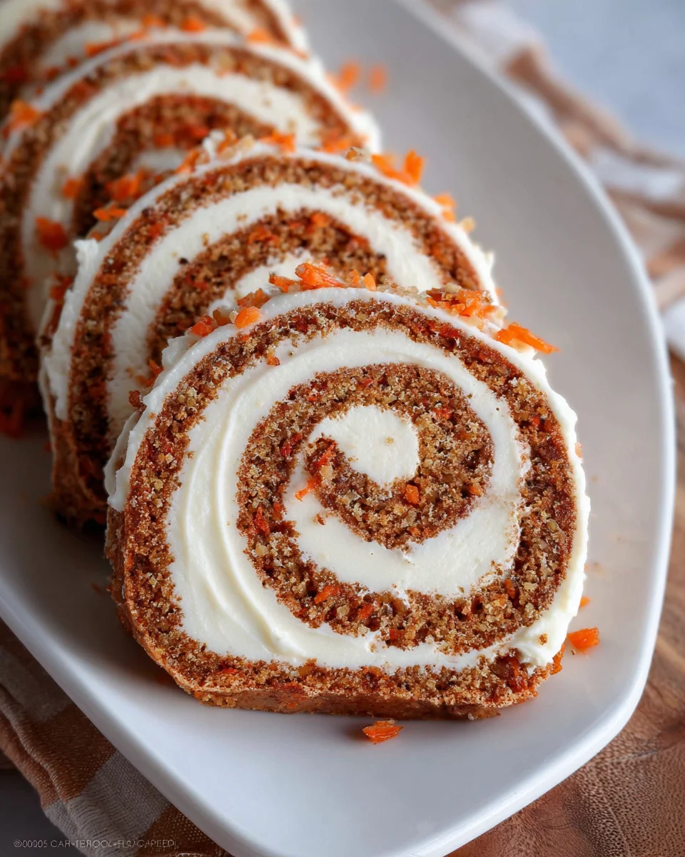 Carrot Cake Roll 32 Carrot