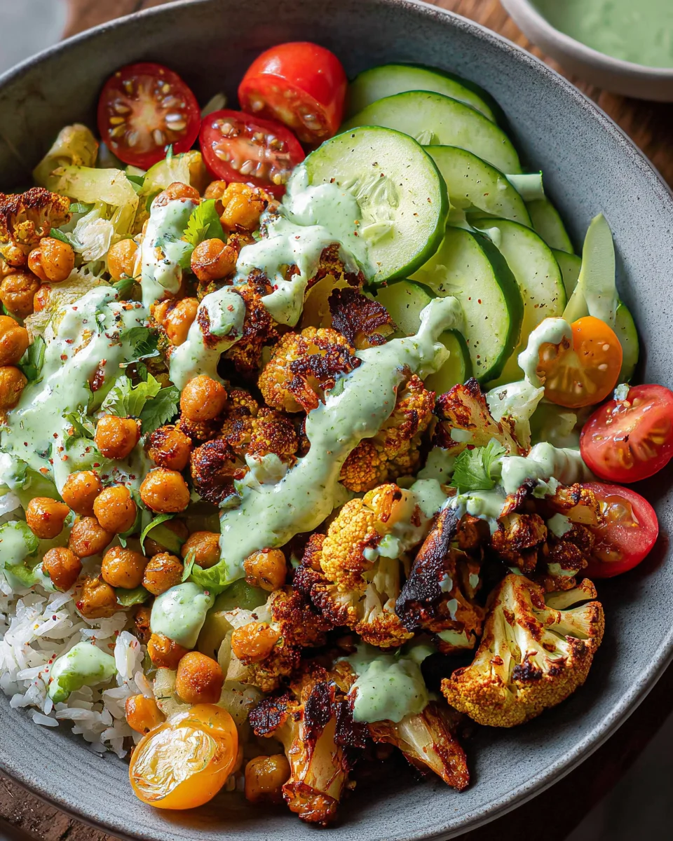 Cauliflower Shawarma Bowls