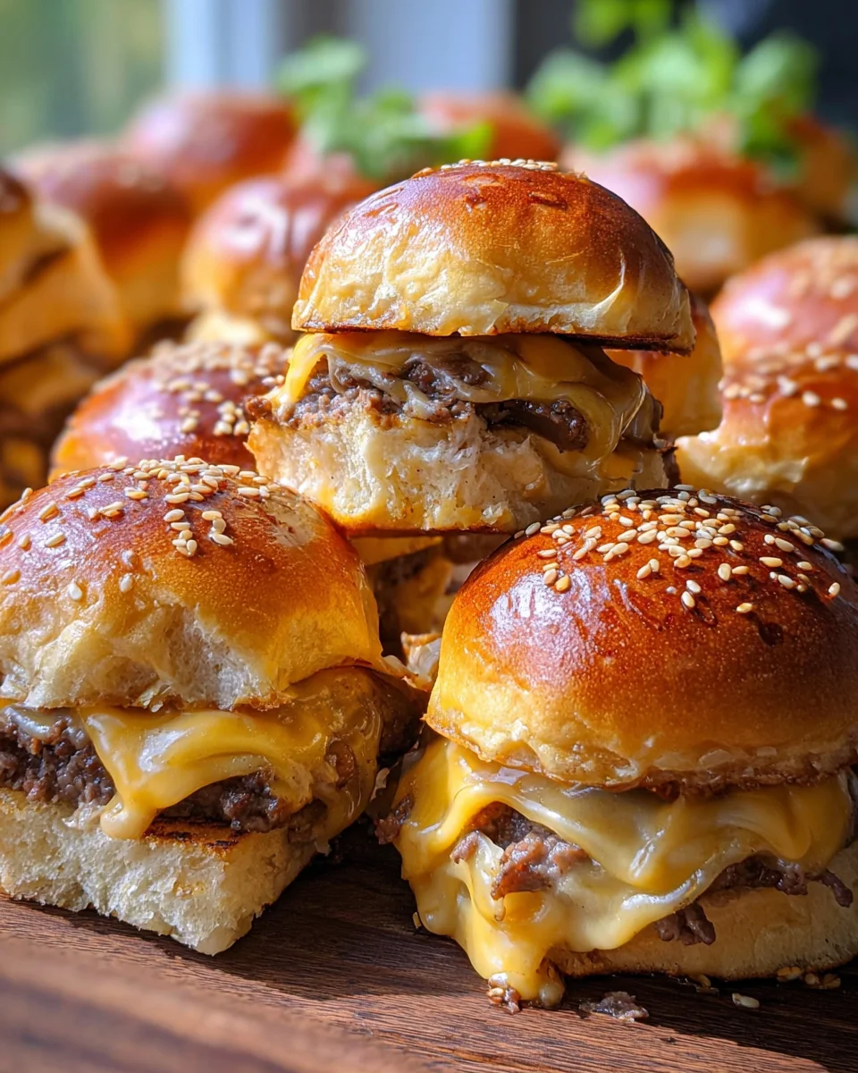 Cheeseburger Sliders Irresistible Party Treats You ll Love