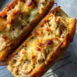 Cheesy Chicken Garlic Bread Sandwich 18 Cheesy Chicken Garlic Bread Sandwich