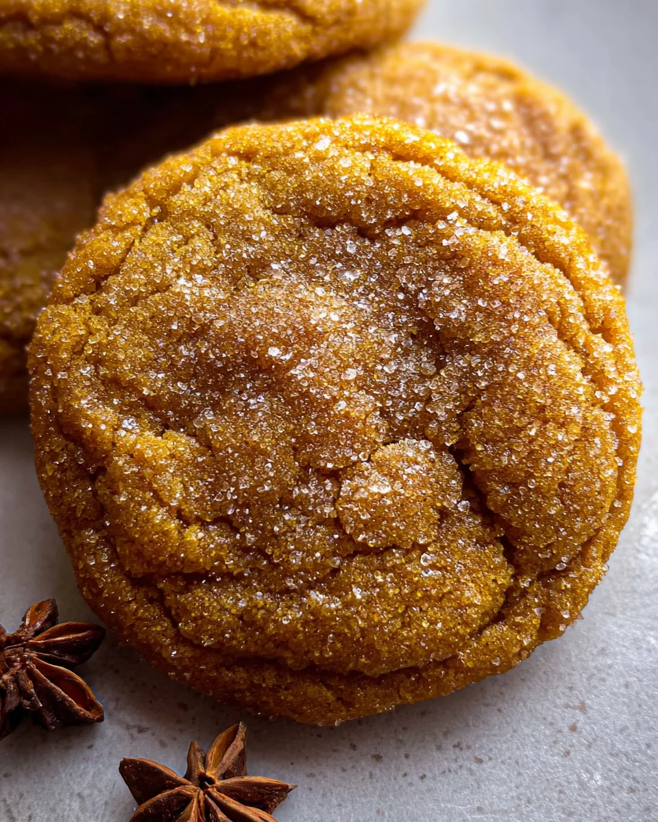 Chewy Pumpkin Cookies