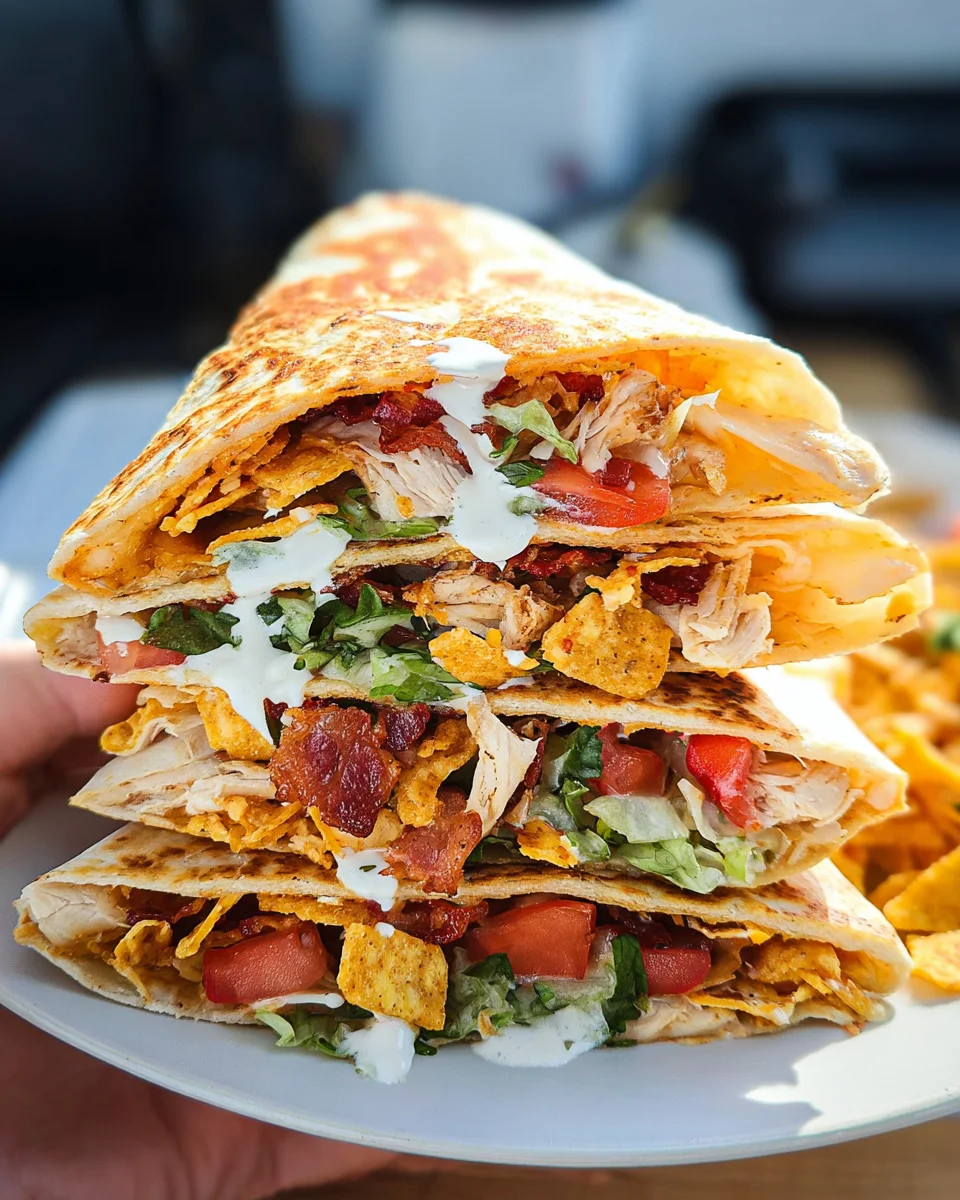 Chicken Bacon Ranch Crunchwrap 23 Chicken