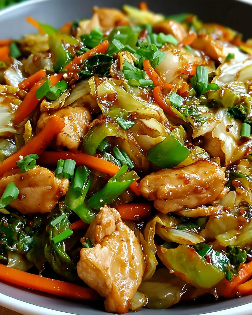 Chicken Cabbage Stir-Fry Recipe