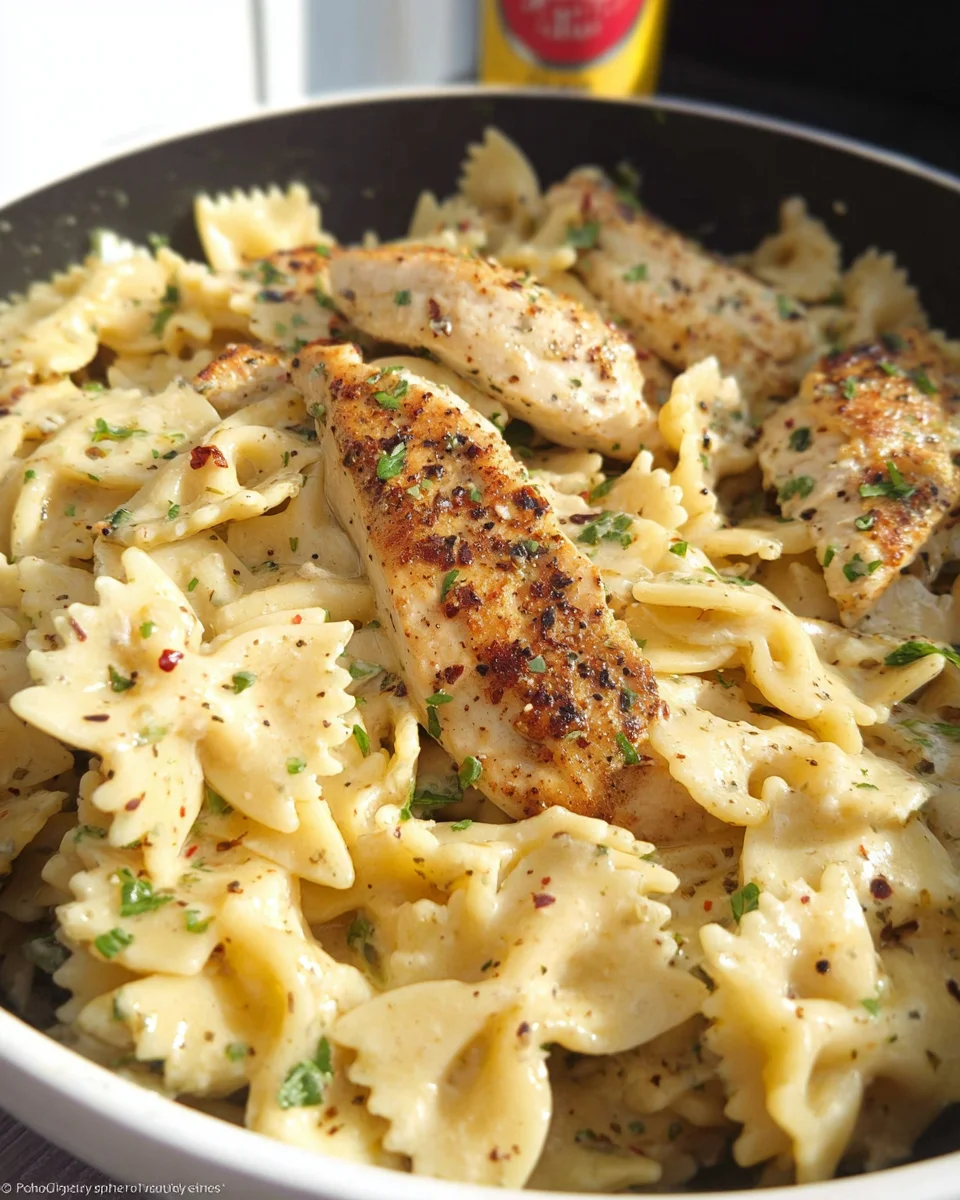 Chicken Garlic Parmesan Pasta 35 Chicken