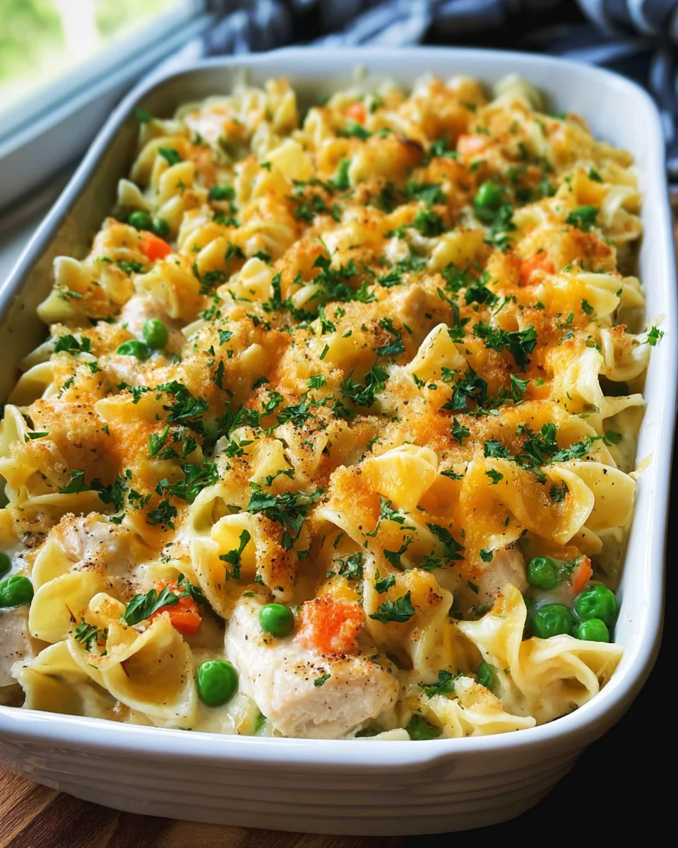 Chicken Noodle Casserole