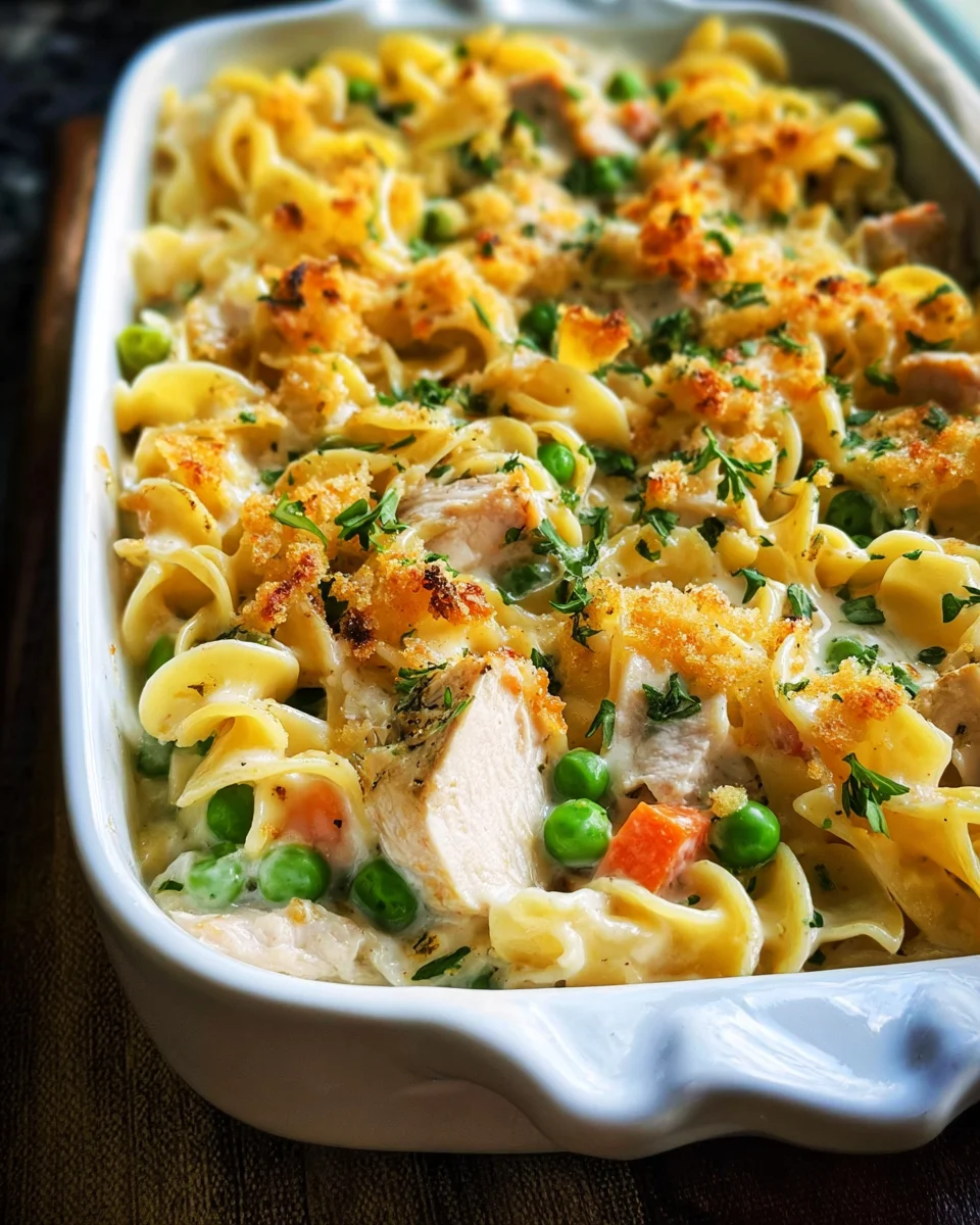 Chicken Noodle Casserole 17 Chicken