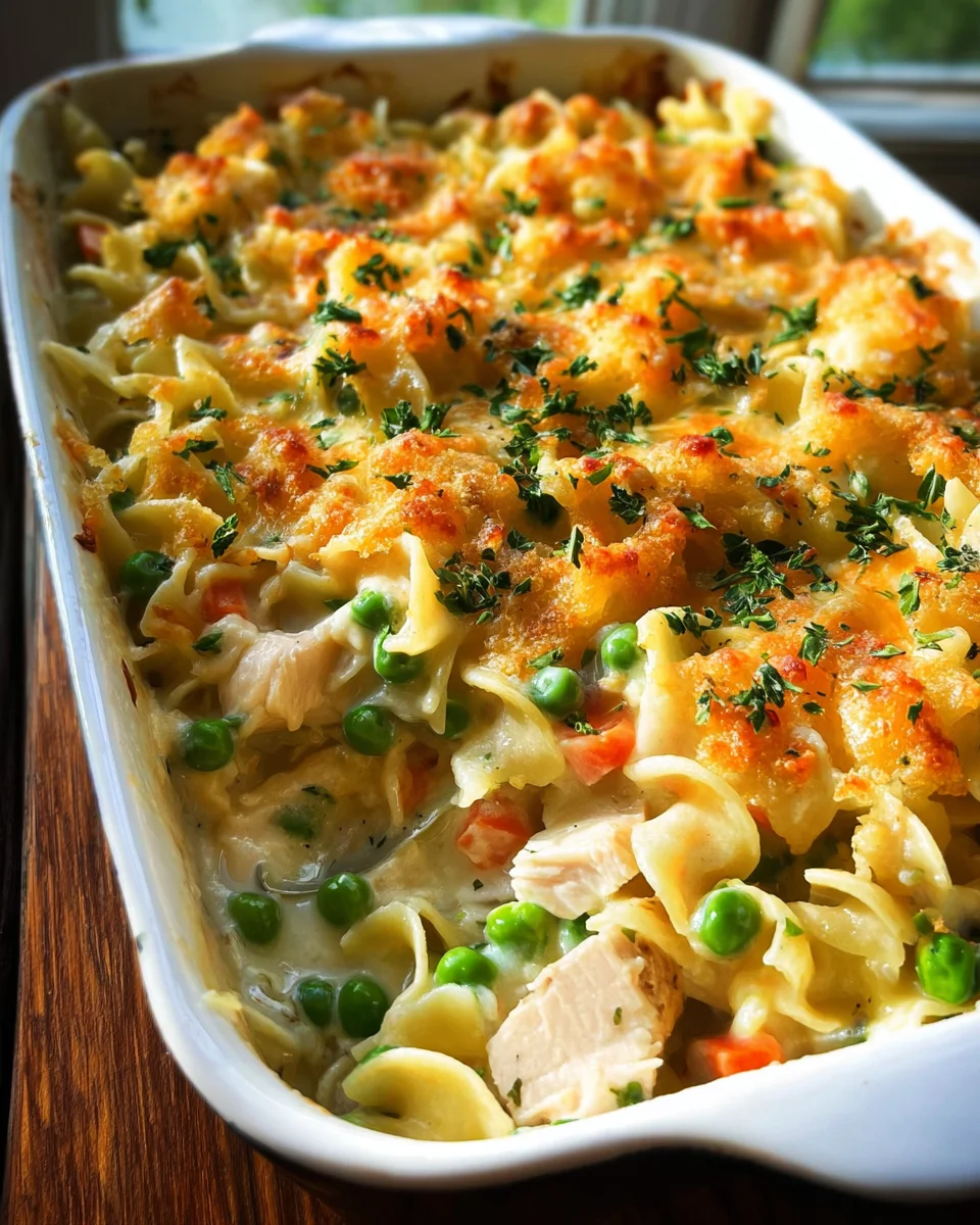 Chicken Noodle Casserole 18 Chicken