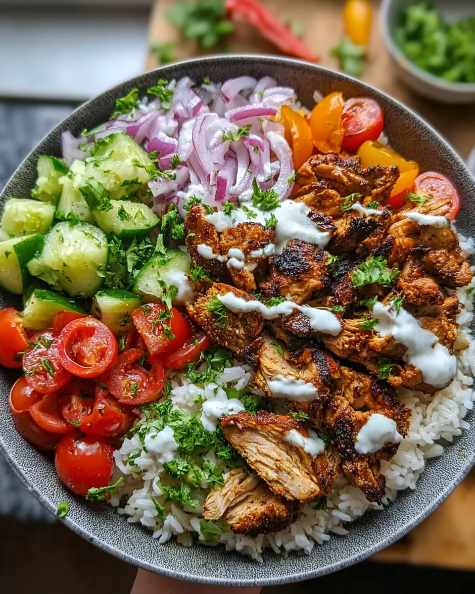 Chicken Shawarma Bowl Recipe 32 Chicken