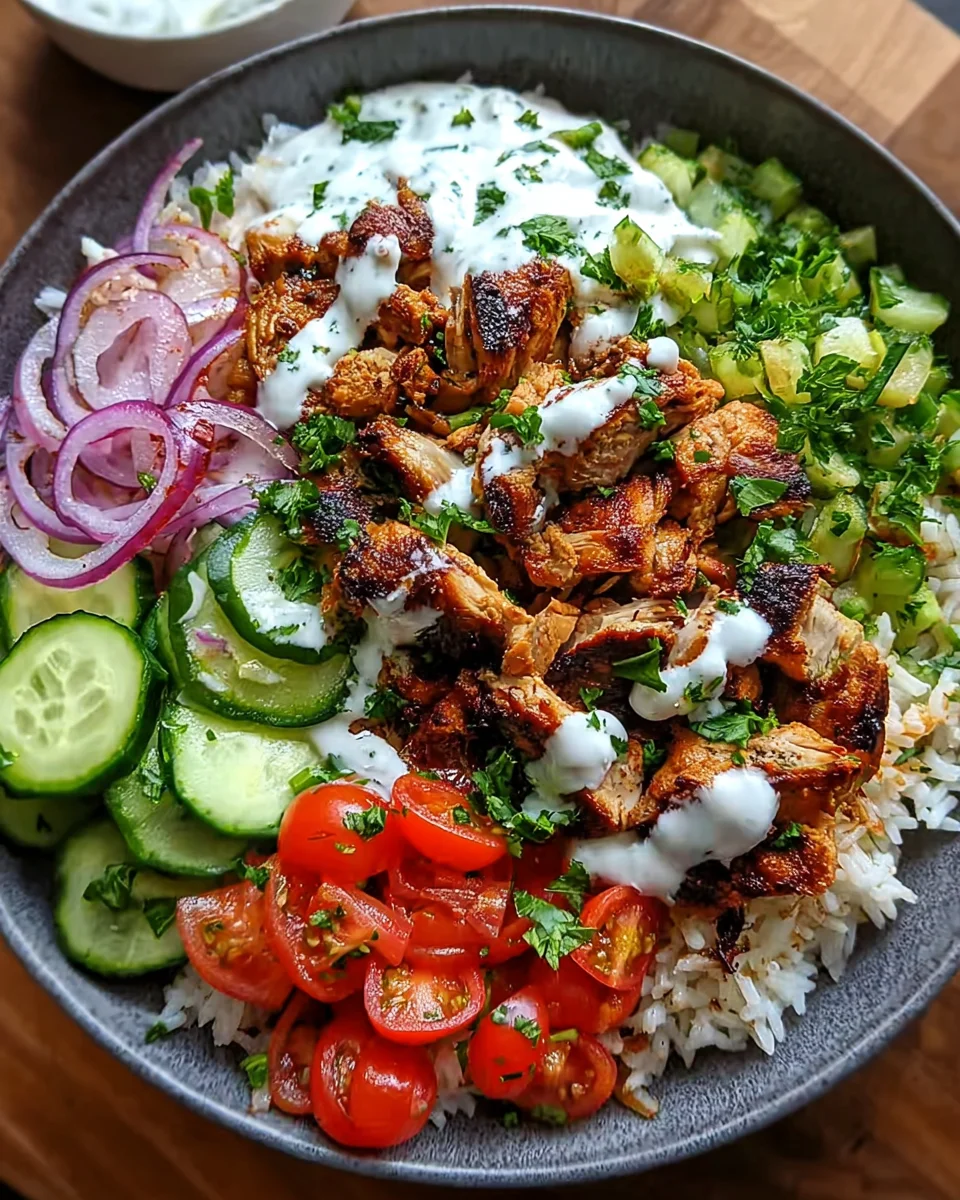 Chicken Shawarma Bowl Recipe 33 Chicken