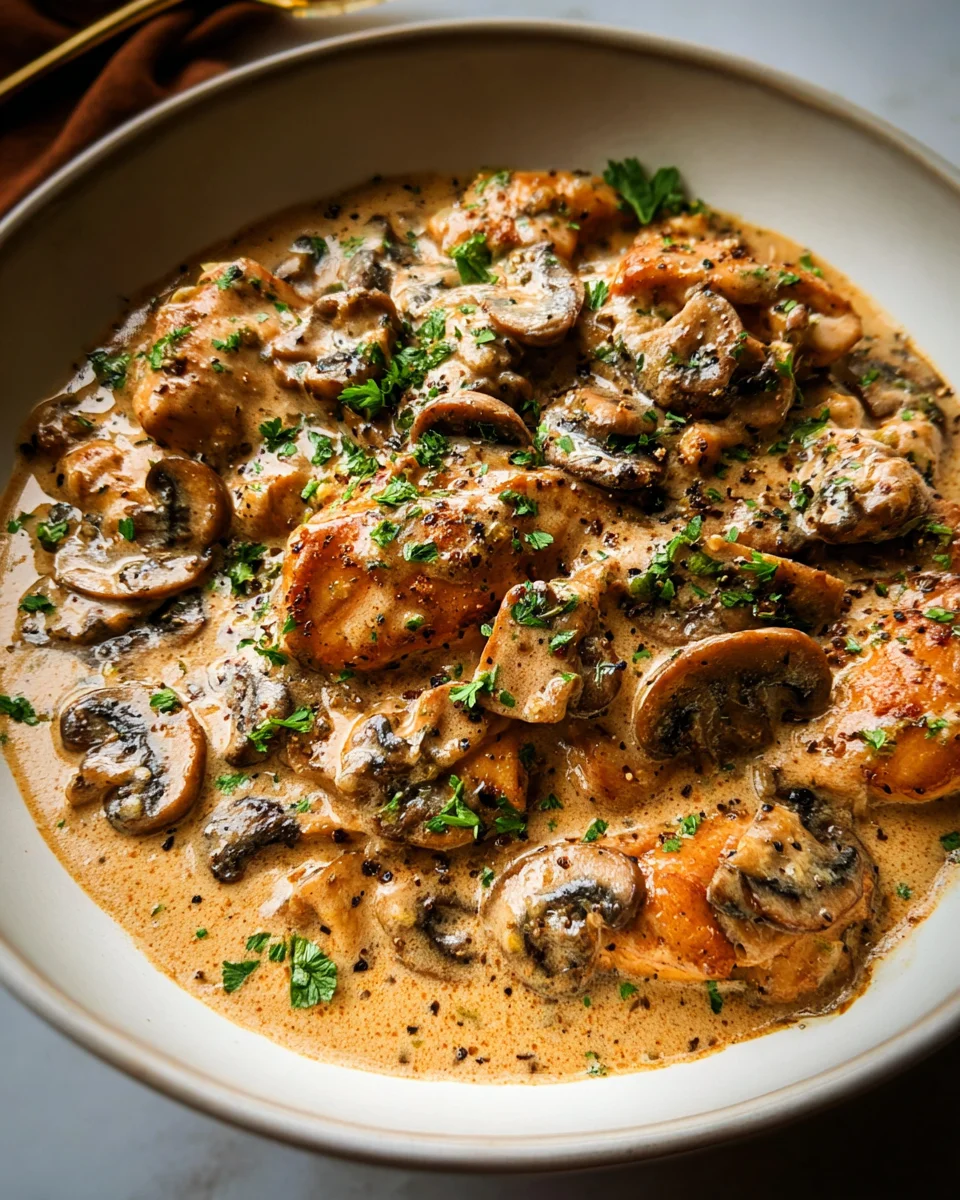 Chicken Stroganoff