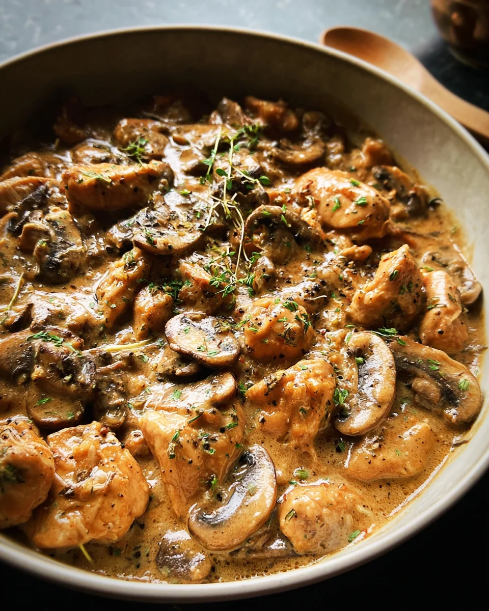 Chicken Stroganoff 25 Chicken