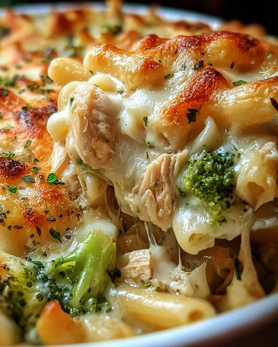 Chicken and Broccoli Alfredo Bake 22 Chicken