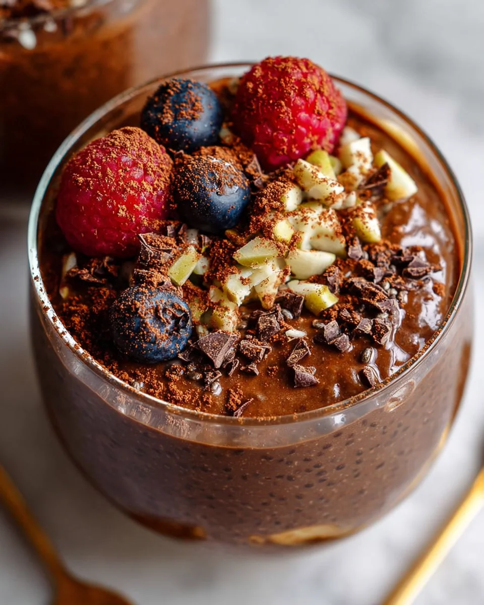 Chocolate Chia Pudding 16 Chocolate