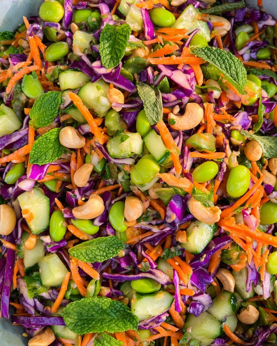 Chopped Asian Salad (Miso Dressing) 21 Chopped