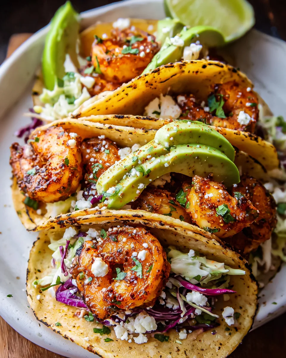 Cilantro Lime Shrimp Tacos with Creamy Slaw 20 Cilantro