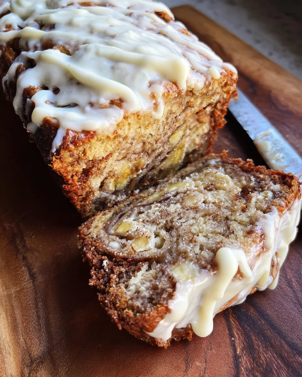 Cinnamon Roll Banana Bread 20 Cinnamon