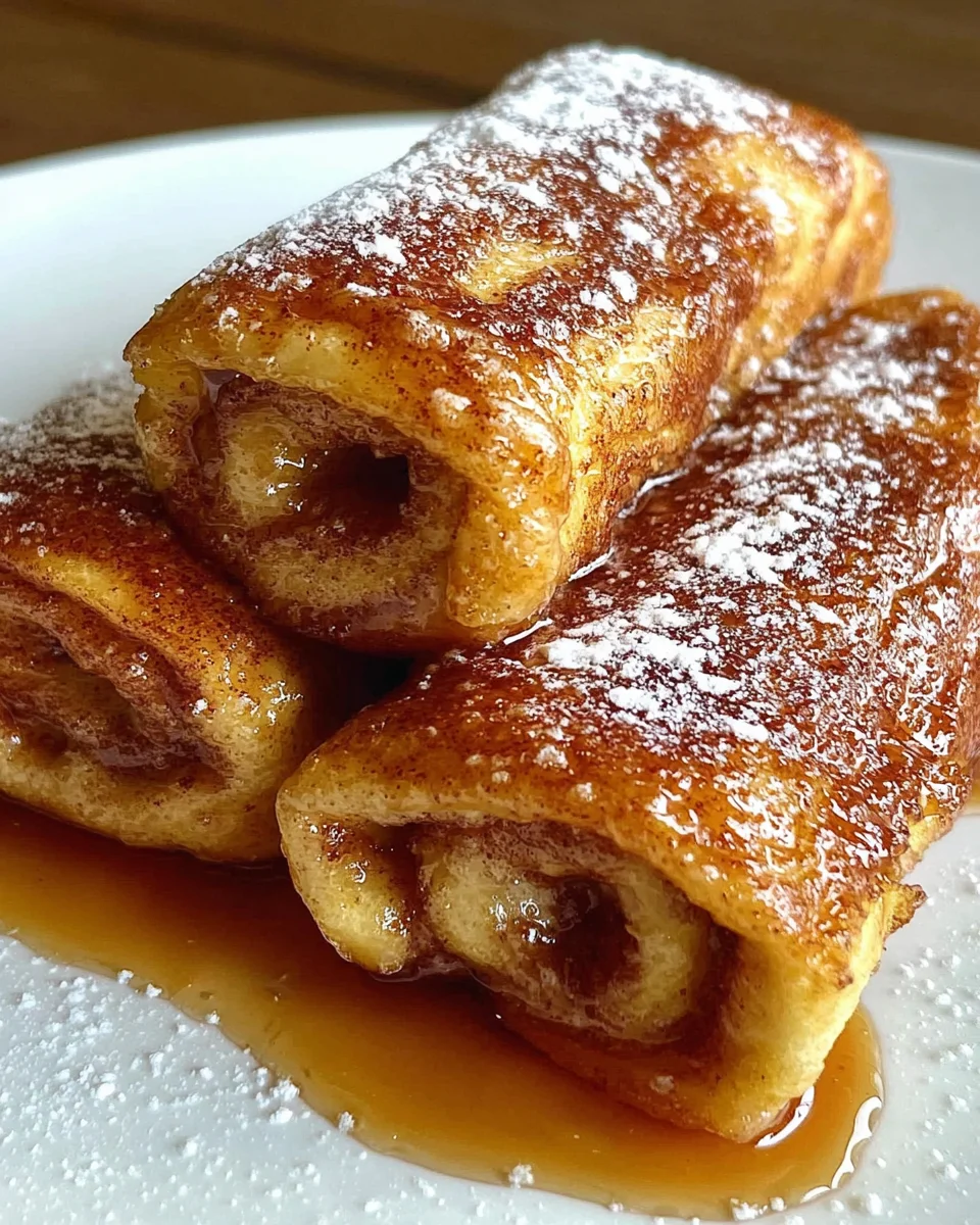 Cinnamon Roll French Toast Roll-Ups 17 Cinnamon