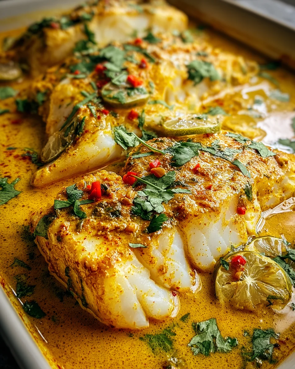 Coconut Curry Baked Cod 18 Coconut