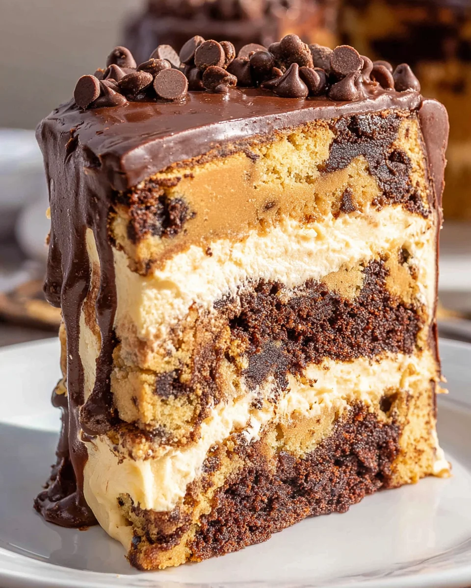 Cookie Dough Cake 40 Cookie