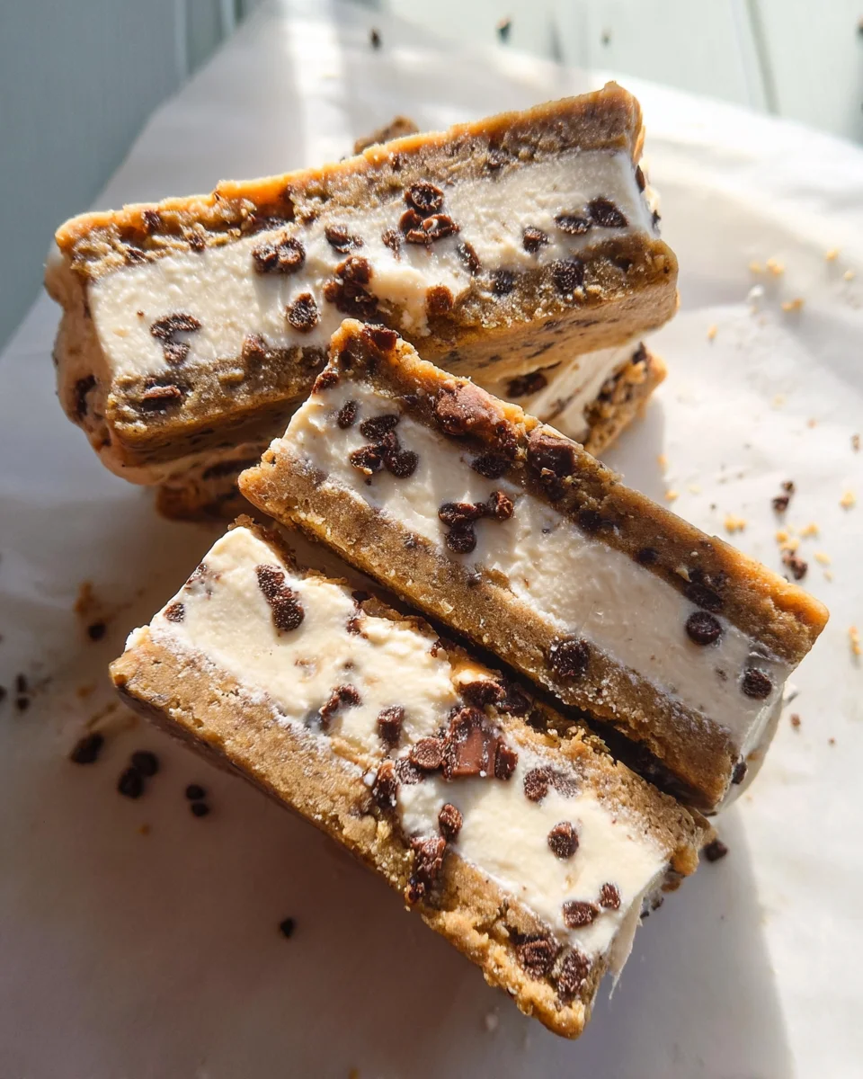 Cookie Dough Vegan Ice Cream Sandwiches (Easy + No-Bake!) 16 Cookie