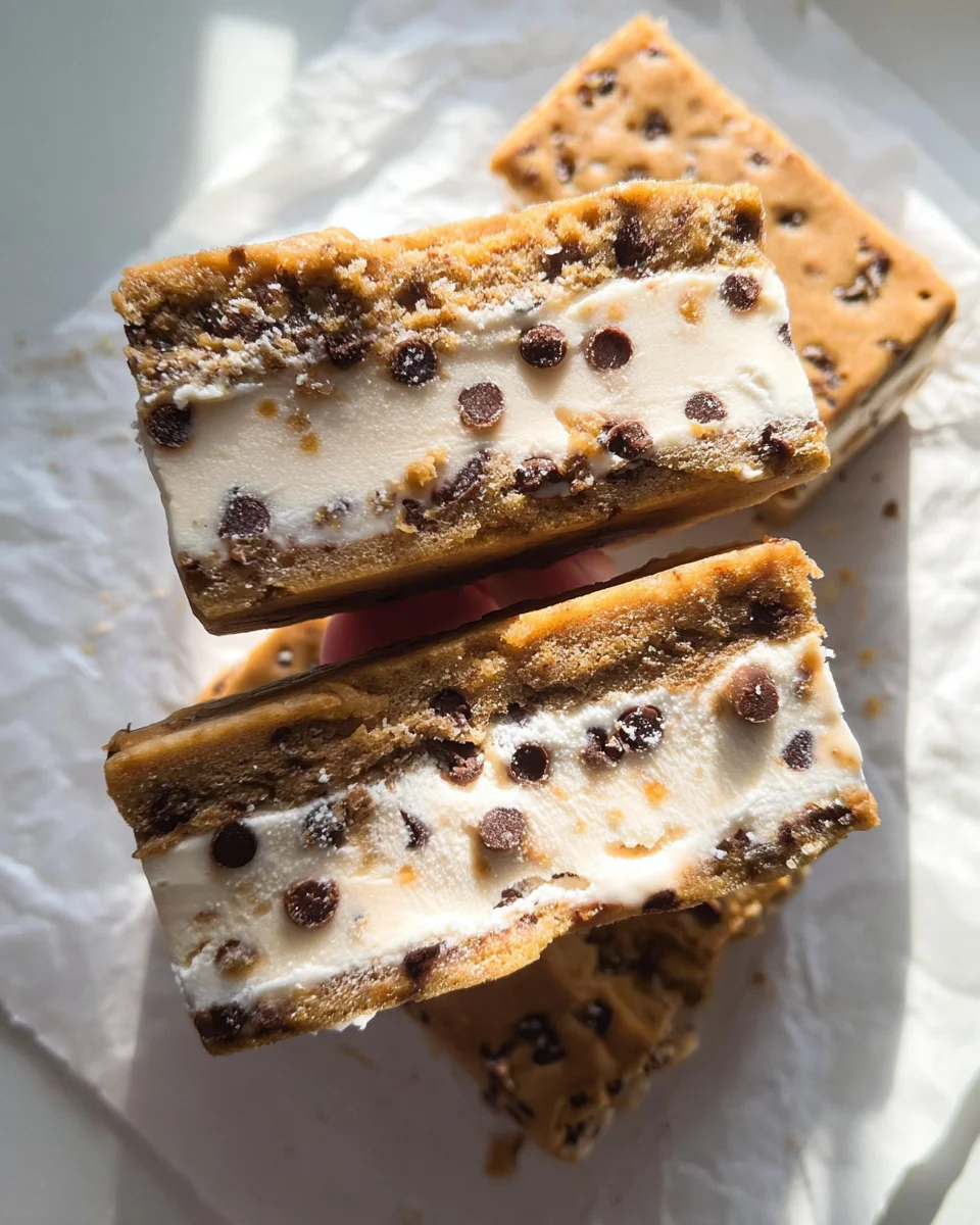 Cookie Dough Vegan Ice Cream Sandwiches (Easy + No-Bake!) 17 Cookie