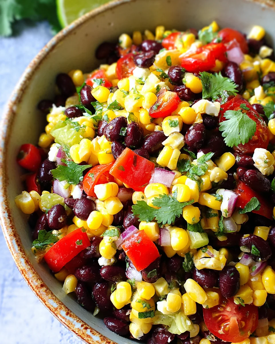Corn and Black Bean Salad