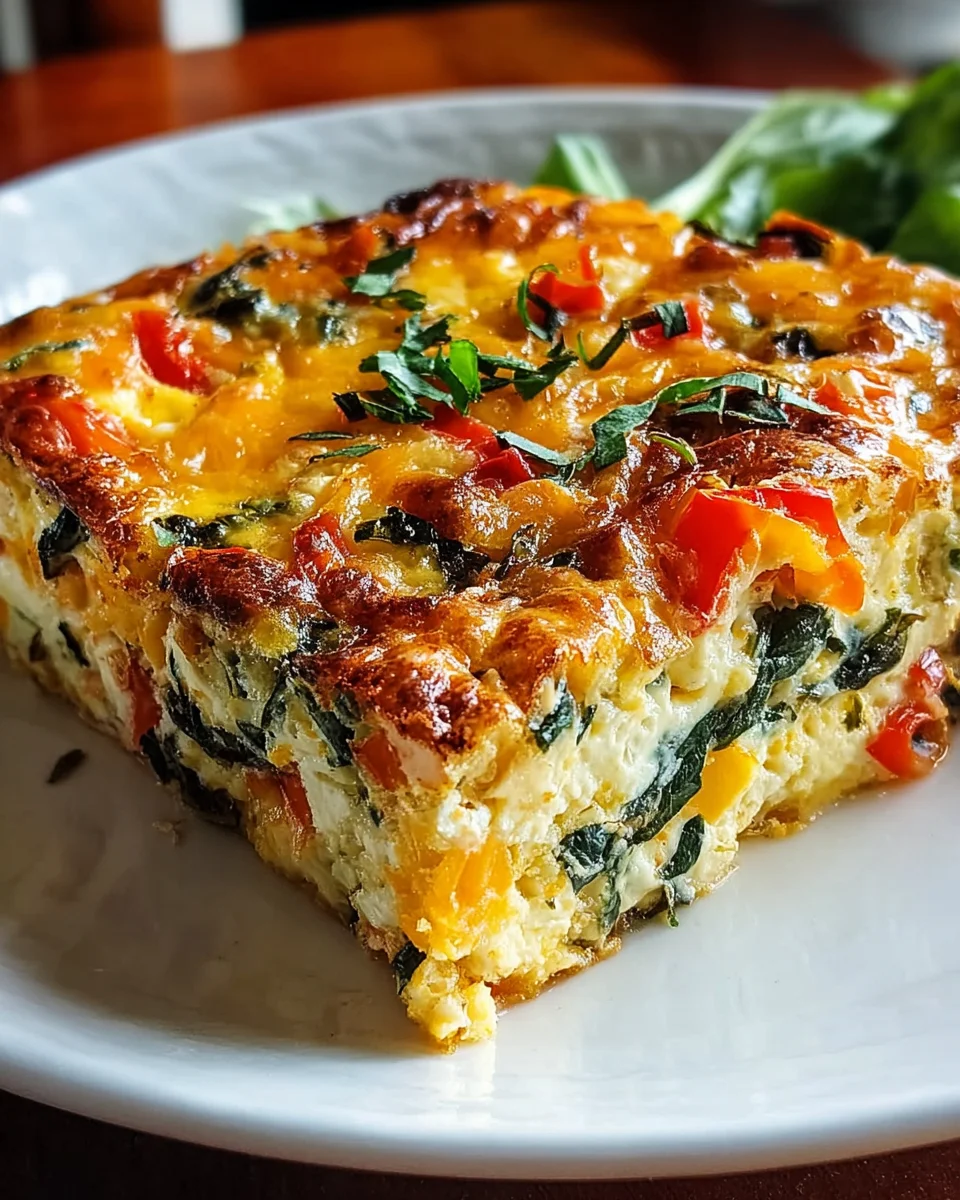 Cottage Cheese Egg Bake