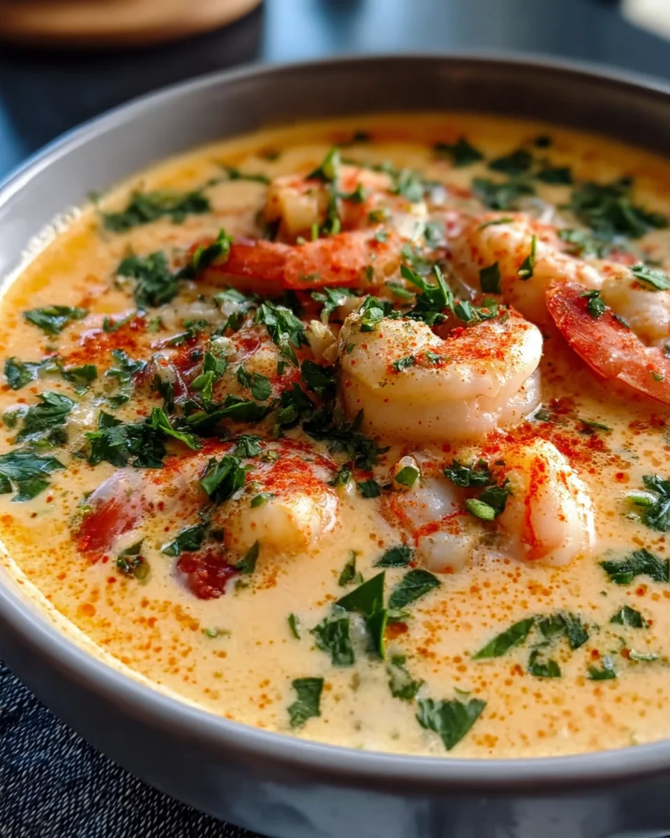 Crab and Shrimp Seafood Bisque