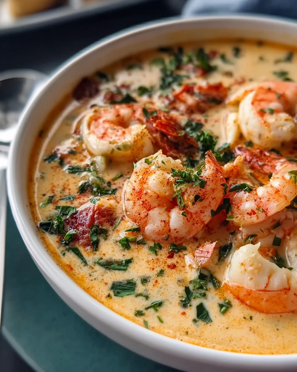 Crab and Shrimp Seafood Bisque 26 Crab