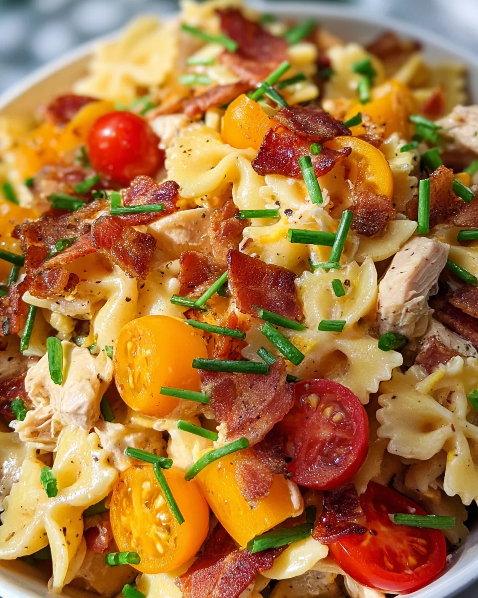 Crack Chicken Pasta Salad