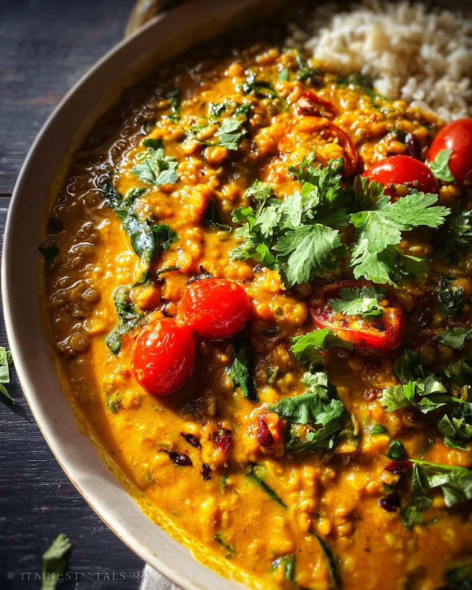 Creamy Coconut Lentil Curry Recipe 23 Creamy