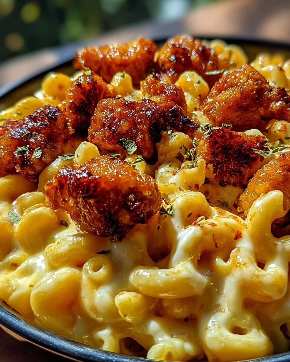 Creamy Honey Pepper Chicken Mac and Cheese Delight 30 Creamy