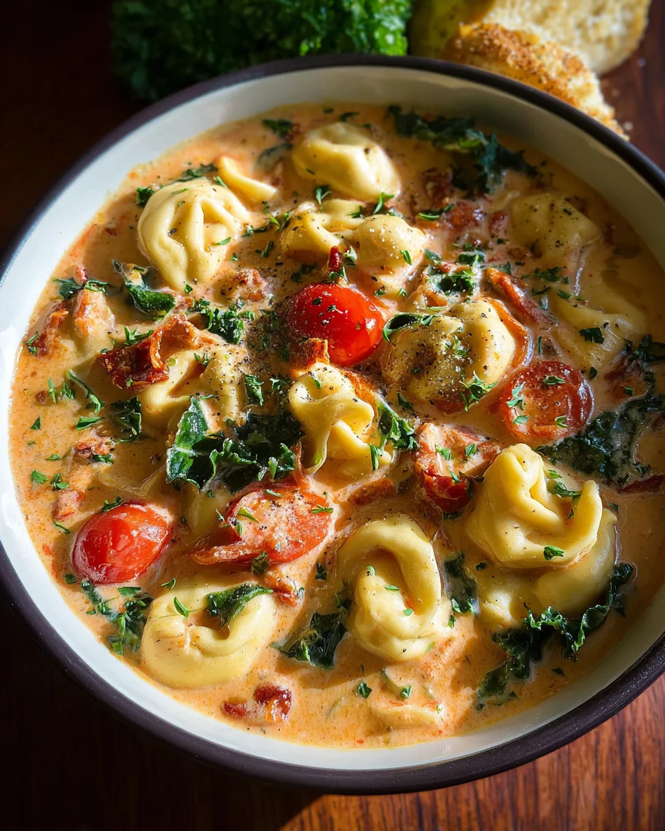 Creamy Tuscan Tortellini Soup 24 Creamy