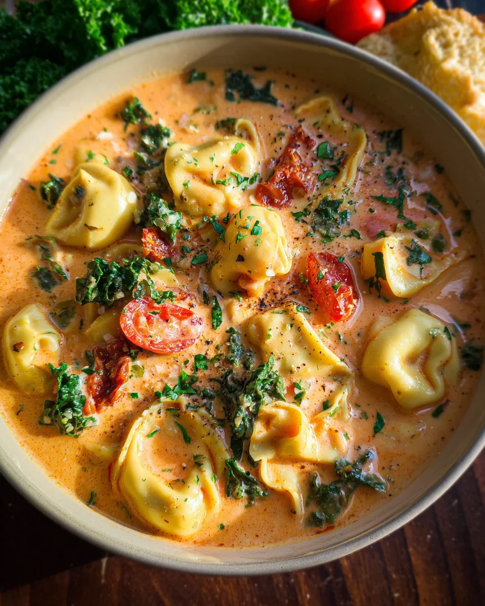 Creamy Tuscan Tortellini Soup 25 Creamy