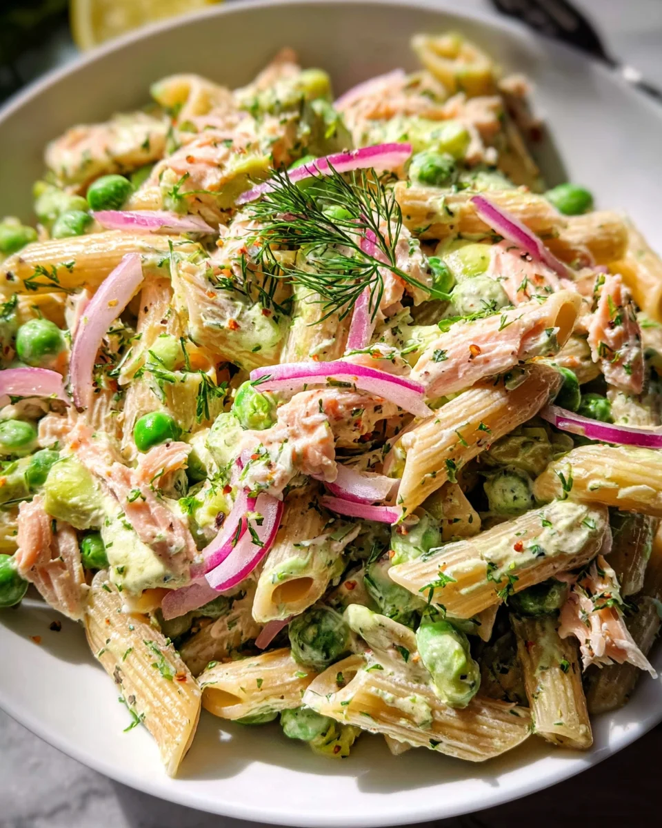 Creamy and Healthy Tuna Pasta Salad