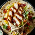 Crispy Chicken Bacon Ranch Wrap 26 Crispy Chicken Bacon Ranch Wrap