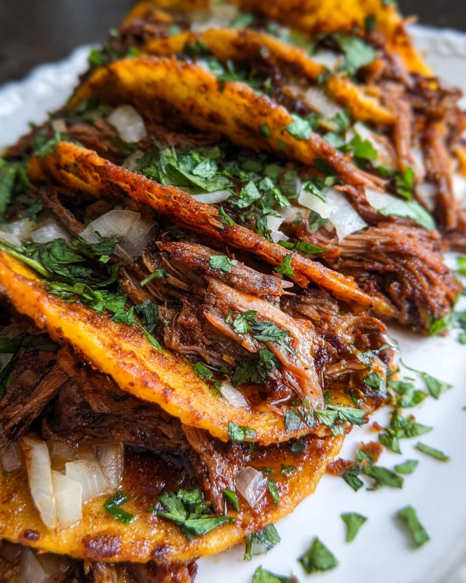 Crock Pot Birria Tacos