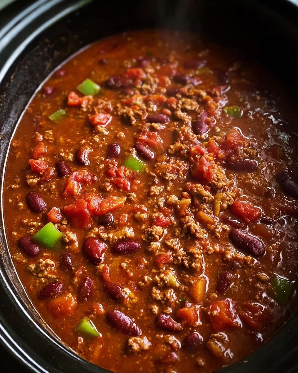 Crock Pot Chili Recipe