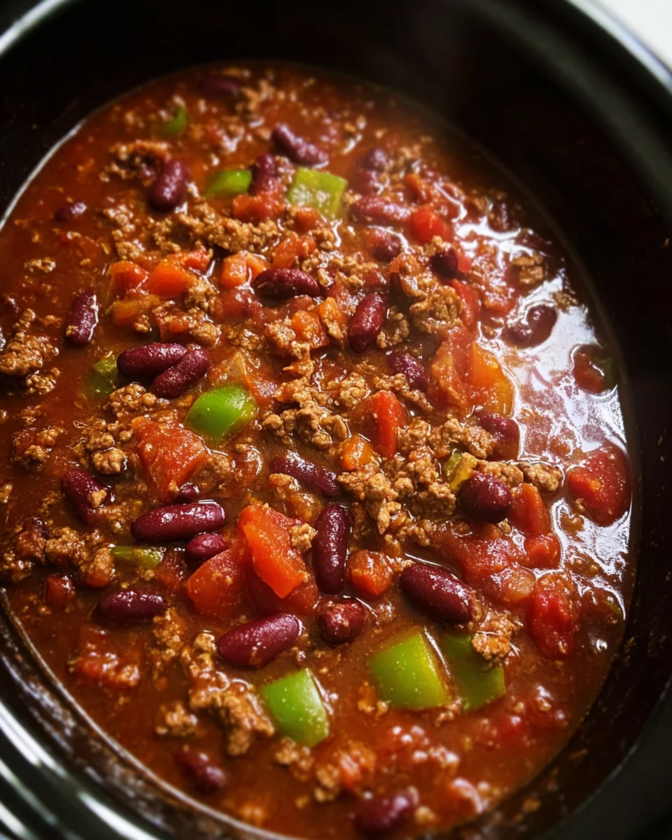 Crock Pot Chili Recipe 24 Crock