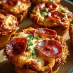 Deep Dish Pizza Cupcakes 19 Deep Dish Pizza Cupcakes