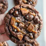 Double Chocolate Salted Caramel Cookies 27 Double Chocolate Salted Caramel Cookies