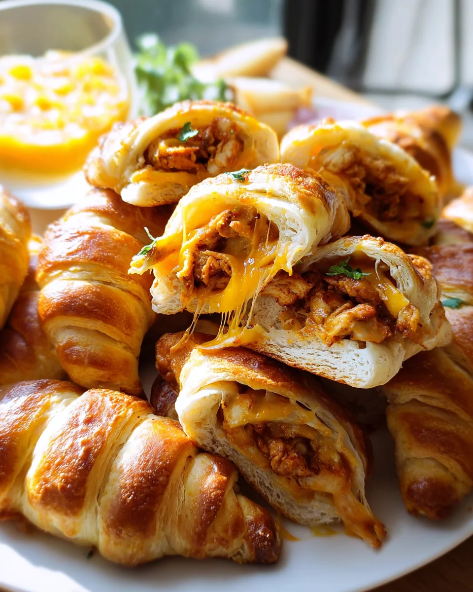 Easy Cheesy Chicken-Filled Crescents 29 Easy