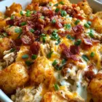 Easy Chicken Bacon Ranch Tater Tot Casserole 23 Easy Chicken Bacon Ranch Tater Tot Casserole