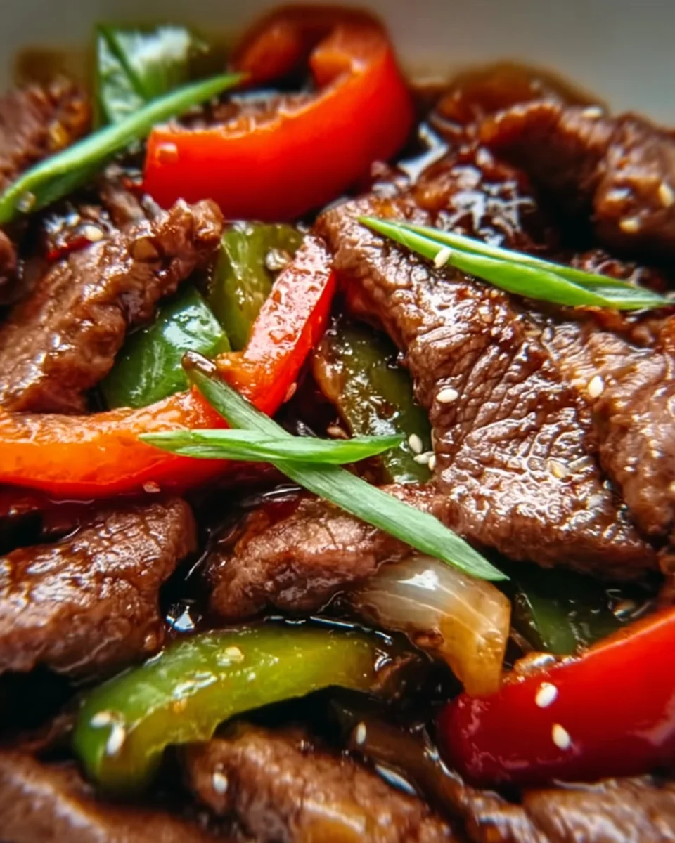 Easy Chinese Pepper Steak Recipe