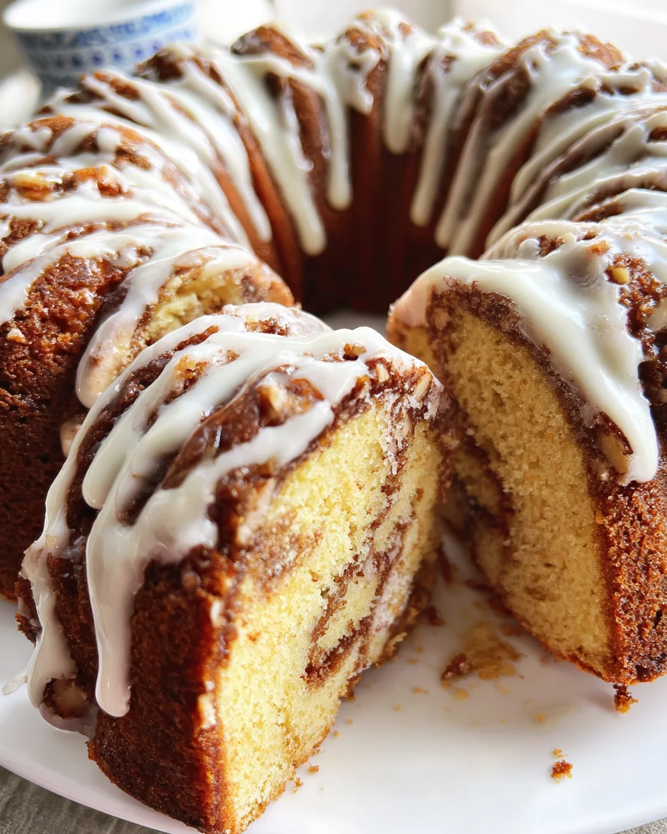 Easy Cinnamon Roll Bundt Cake 26 Easy