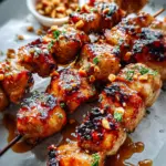 Easy Grilled Asian Chicken Skewers with Honey Garlic Sauce 21 Easy Grilled Asian Chicken Skewers with Honey Garlic Sauce