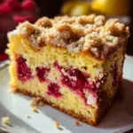 Easy Lemon Raspberry Cake with Crumb Topping 22 Easy Lemon Raspberry Cake with Crumb Topping